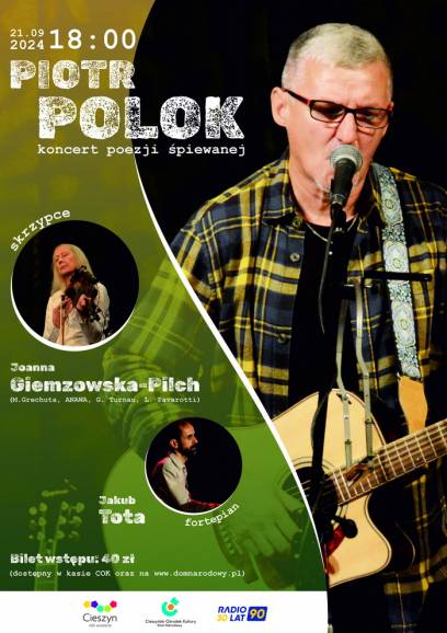 Koncert poezji śpiewanej - Piotr Polok